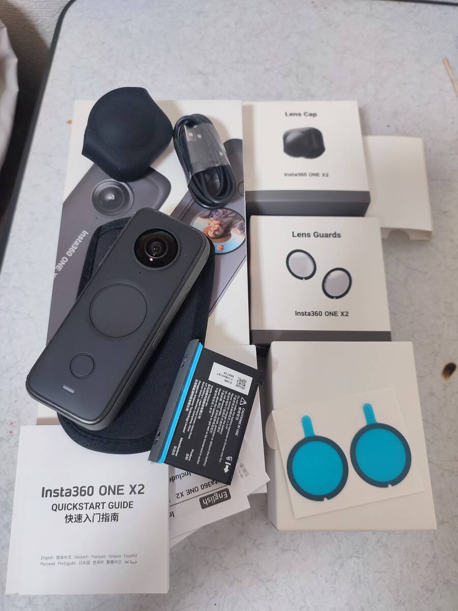 元箱付★ insta360 ONE X2 360度全天球 アクションカメラ_画像1