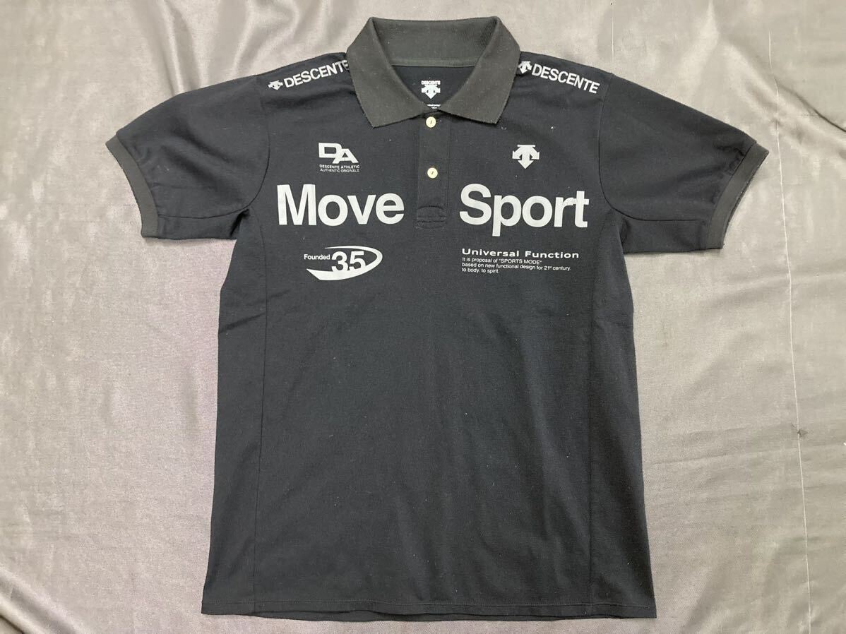 DESCENTE Move Sport GOLF デサント ゴルフウェア 半袖ポロシャツの画像1