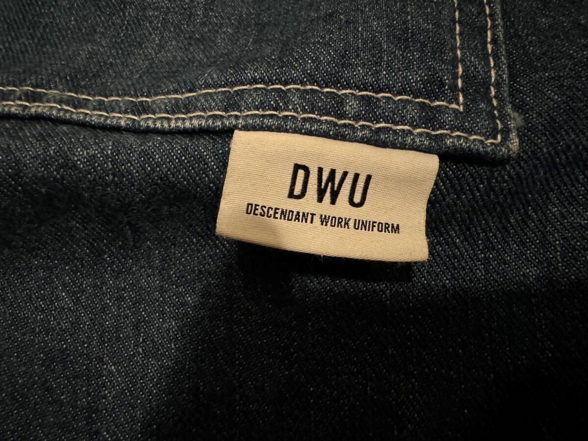 21ss DESCENDANT GALLEY DENIM TROUSERS INDIGO 2 ディセンダント 西山 デニム パンツ DWU_画像3