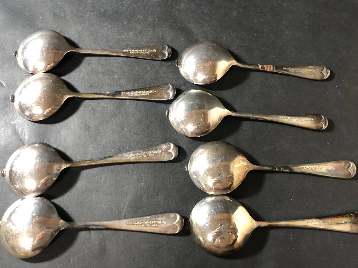  west Western-style tableware Abercrombie & Fitch meido in England pretty shape. spoon 8 customer cutlery West miscellaneous goods 