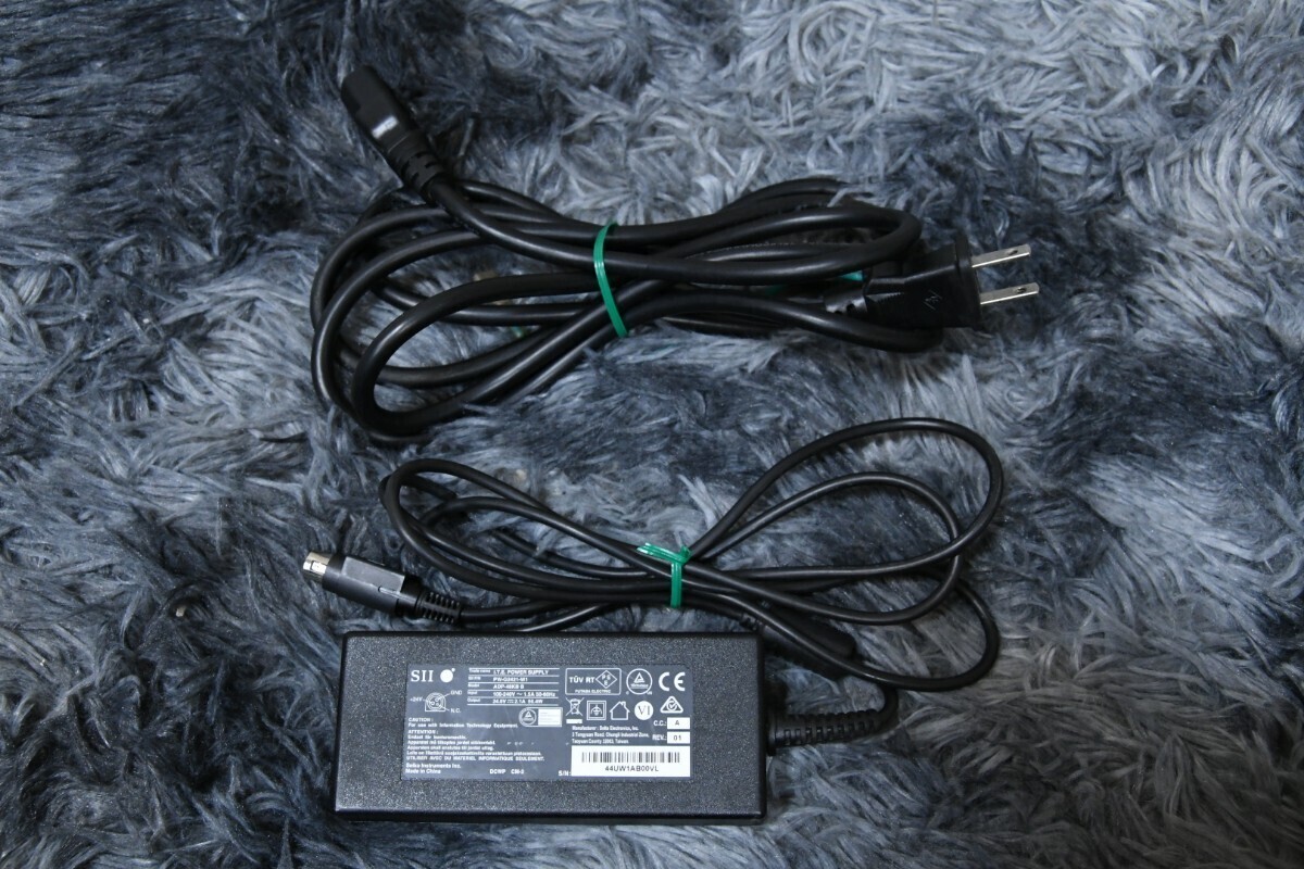 PL4CK155r SII RP-F10 サーマルプリンター Bluetooth キャッシュドロアー CD-A3336Ｗ レジスター セット レジ 店舗什器 通電確認済み_画像9
