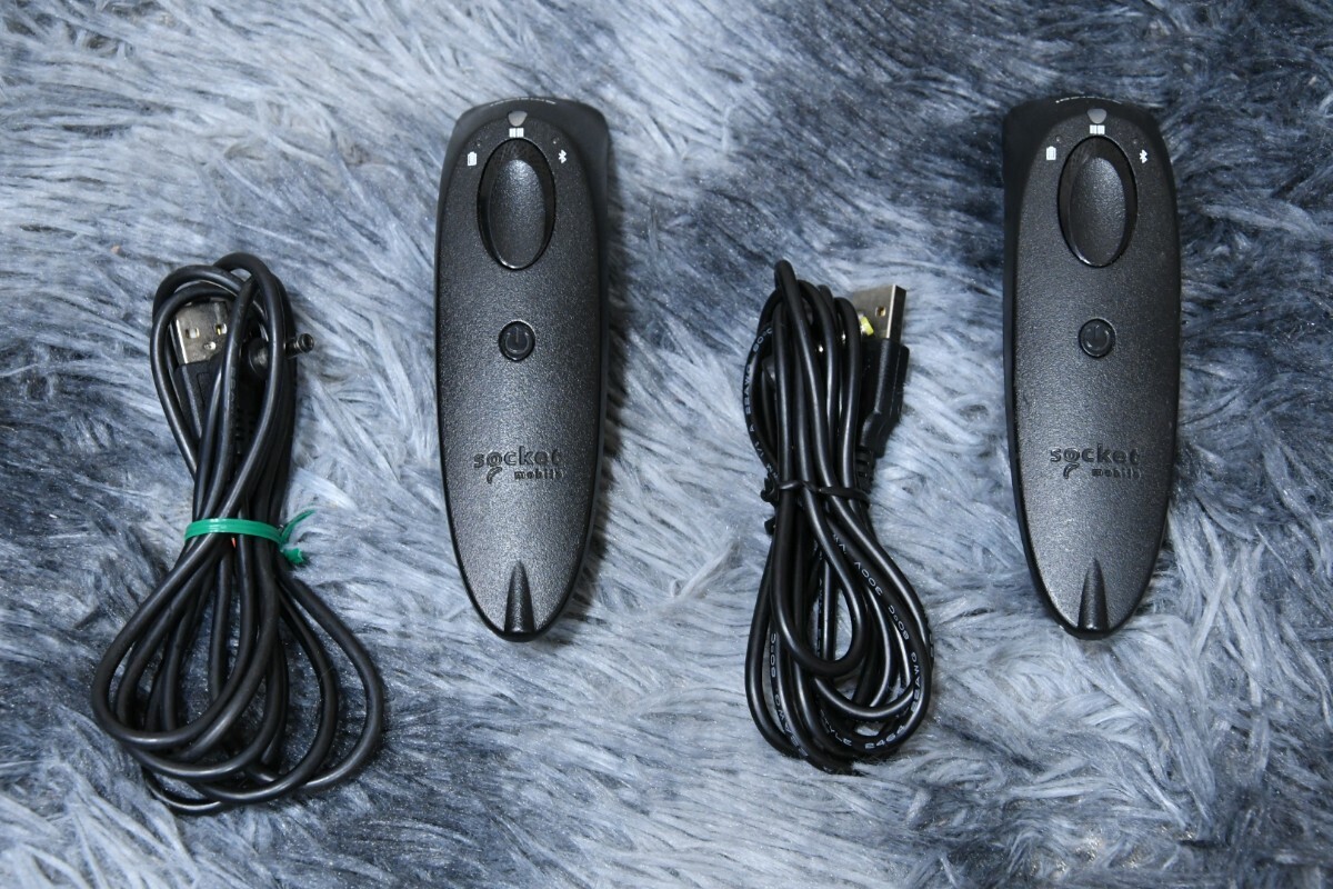 PL4CK155p ソケットモバイル Socket Mobile ワイヤレス バーコードリーダー SocketScan S700 1D 2個セット スキャナー 店舗什器_画像1