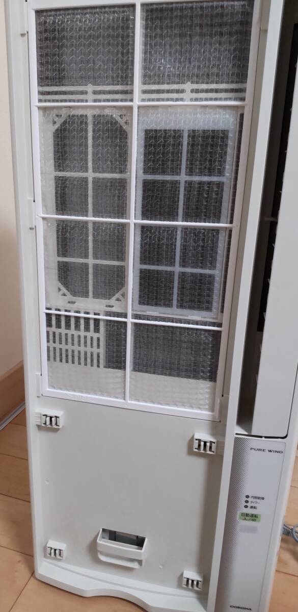 コロナ CORONA 窓用エアコン ウインドエアコン CW-F1619 冷房専用 2019年製 リモコン付の画像9