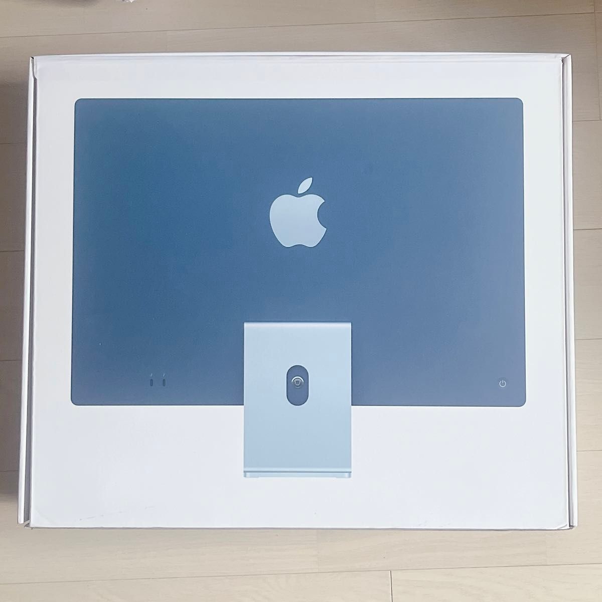 【美品】 iMac m1 ブルー Apple 2021 MJV93J/A PC