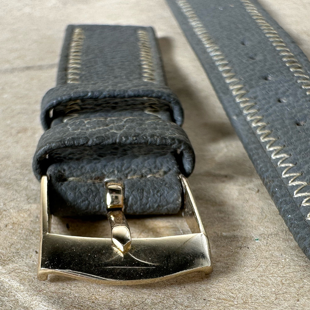  dead stock unused goods TAKANOtakano tail pills & belt rug width 19mm for clock belt antique 