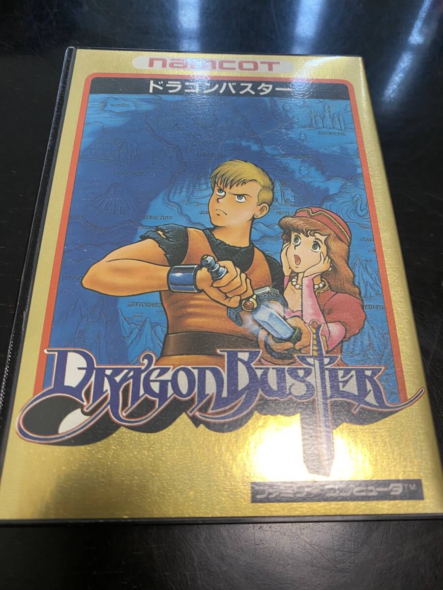 ドラゴンバスター　箱　説明書 ファミコン　ゲーム　カセット　Nintendo　ファミリーコンピュータ　中古品　任天堂_画像2