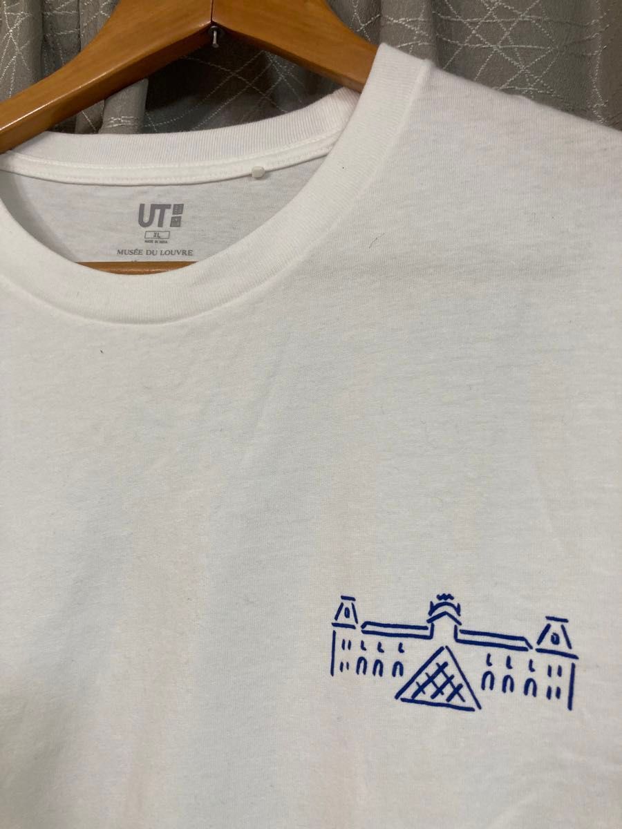 【ユニクロ UNIQLO】ルーヴル美術館 × 長場雄 UT グラフィックTシャツ　XLサイズ　白