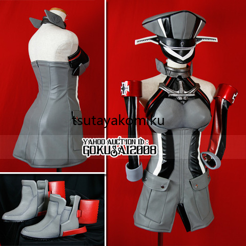 高品質 新作 コスプレ衣装 艦隊これくしょん/ビスマルク改 風 靴 高品質 新作 コスプレ衣装 艦隊これくしょん/ビスマルク改 風 靴