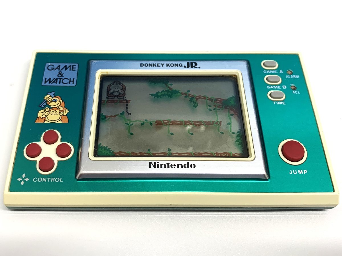 aet3897 Nintendo 任天堂 GAME WATCH ゲームウォッチ DONKEYKONG JR ドンキーコングJR ゲーム ウォッチ_画像10