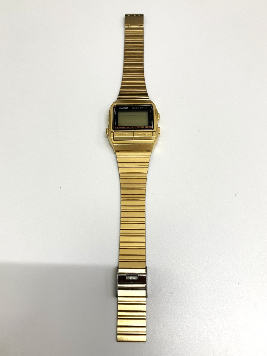 aet3030 【動作未確認】CASIO DATA BANK DB-520 デジタル 腕時計_画像6
