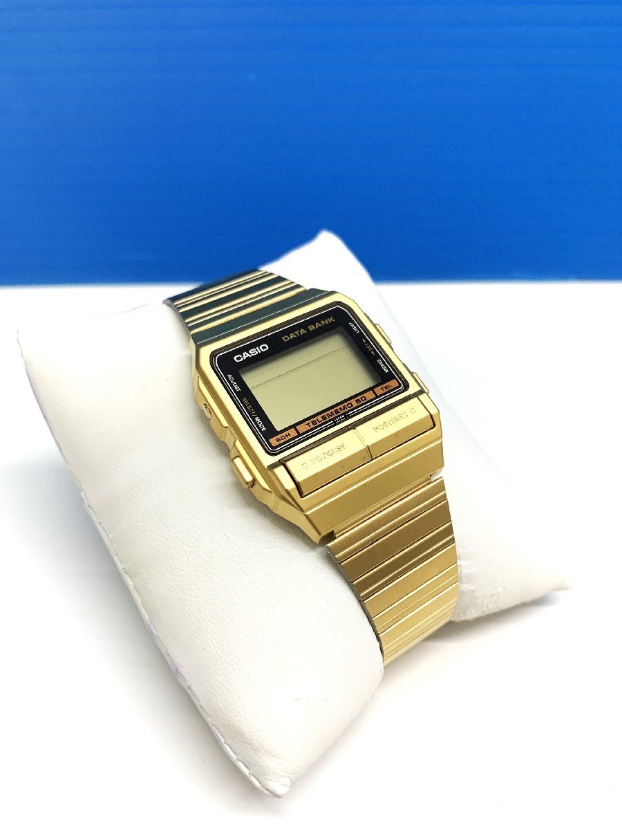 aet3030 【動作未確認】CASIO DATA BANK DB-520 デジタル 腕時計_画像2