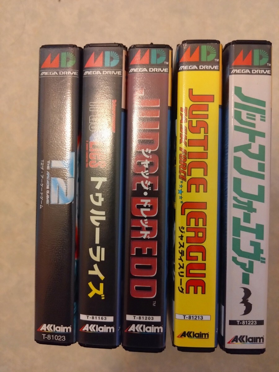  Mega Drive ultra rare contains acclaim soft 17 pcs set 