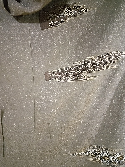 チュニック Mサイズ シルク 中古品 着物 リメイクの画像6