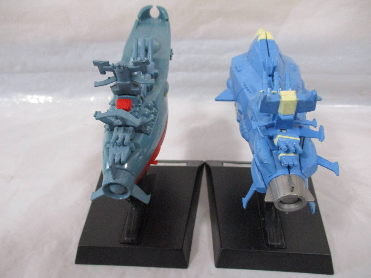 2 вид Uchu Senkan Yamato свет выше механизм nik модель Yamato & and romeda фигурка van Puresuto 