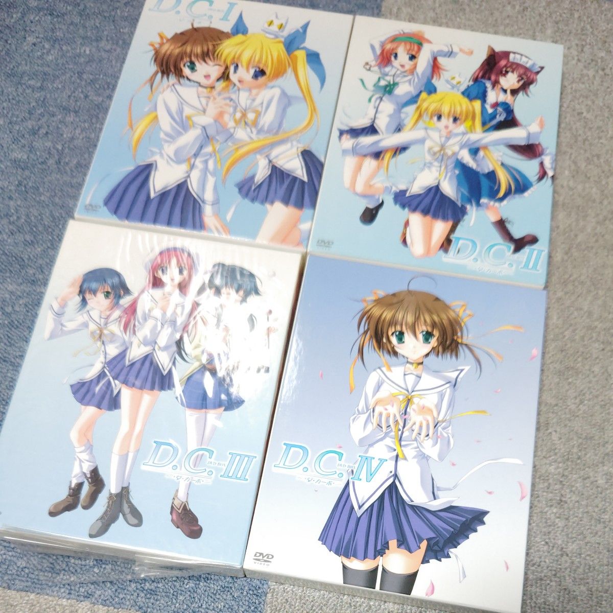 【美品】D.C.ダ・カーポ　DVD-BOX　1〜4巻セット
