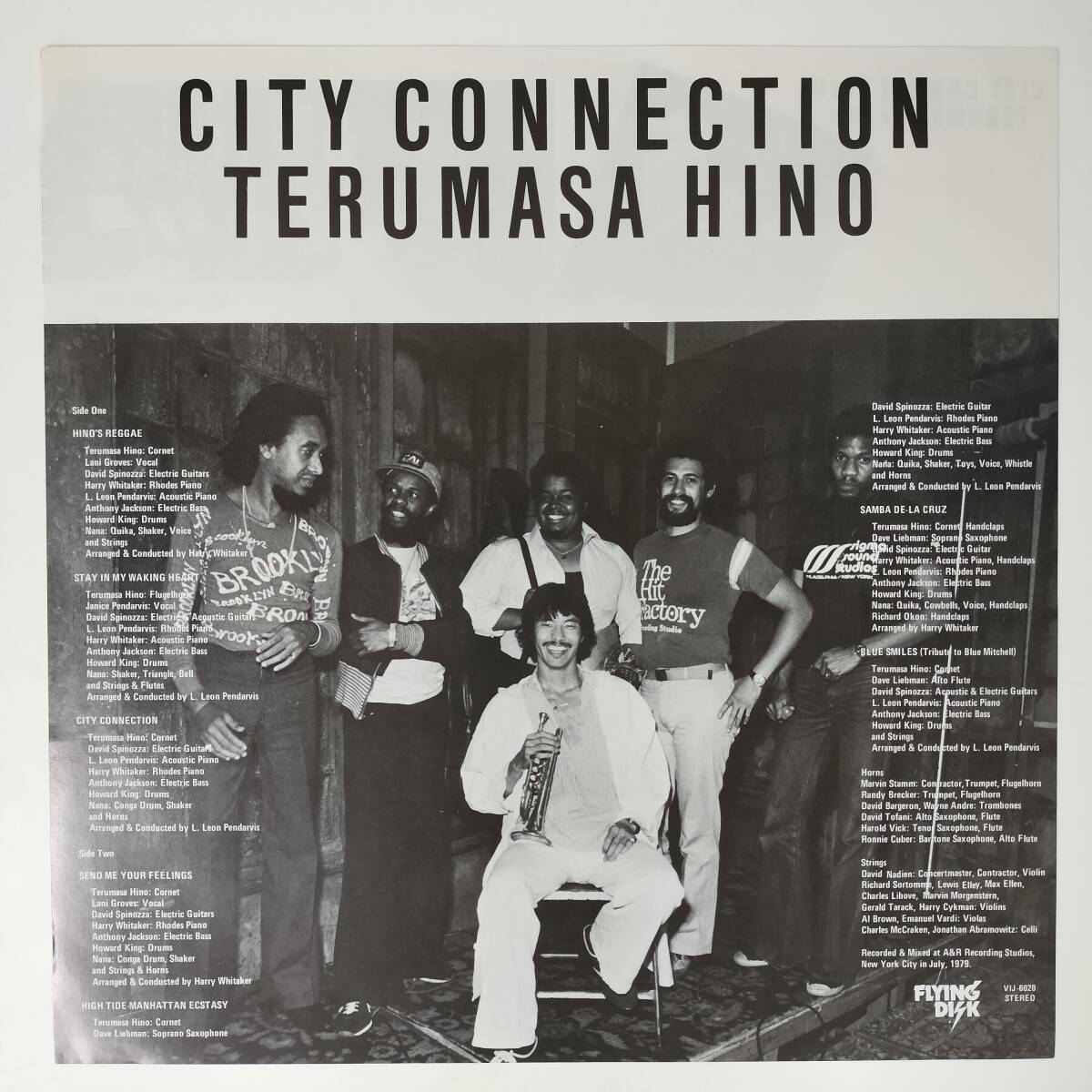 47707★美盤 TERUMASA HINO / CITY CONNECTION _画像3