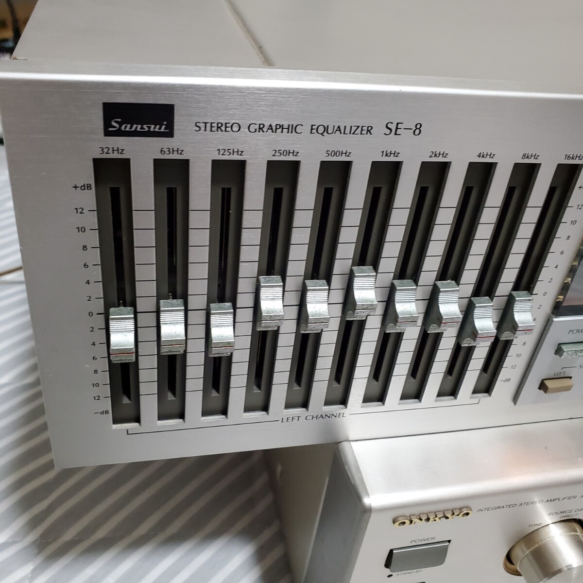 即決 SANSUI サンスイ SE-8 イコライザー の画像2