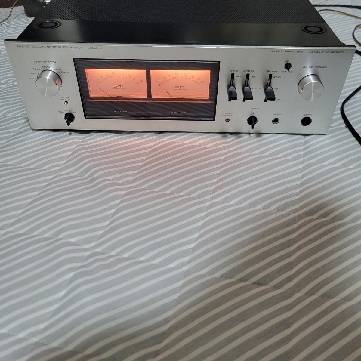 即決　LUXMAN 5L15 プリメインアンプ　ジャンク_画像1