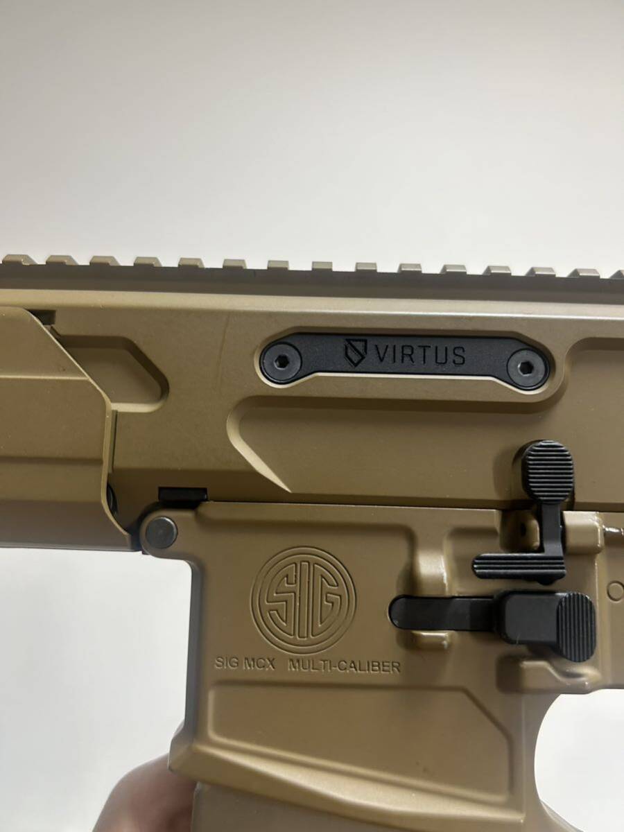 SIG MCX TAN airsoft97perunsamakoba custom VFC