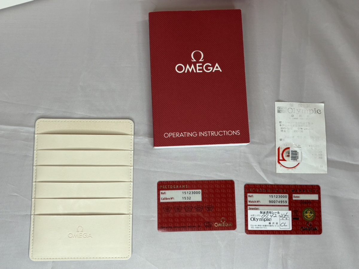 10462-1-SK23- OMEGA オメガ - Constellation コンステレーション 1512.30 - 腕時計 ホワイト文字盤 通電動作未確認の画像10