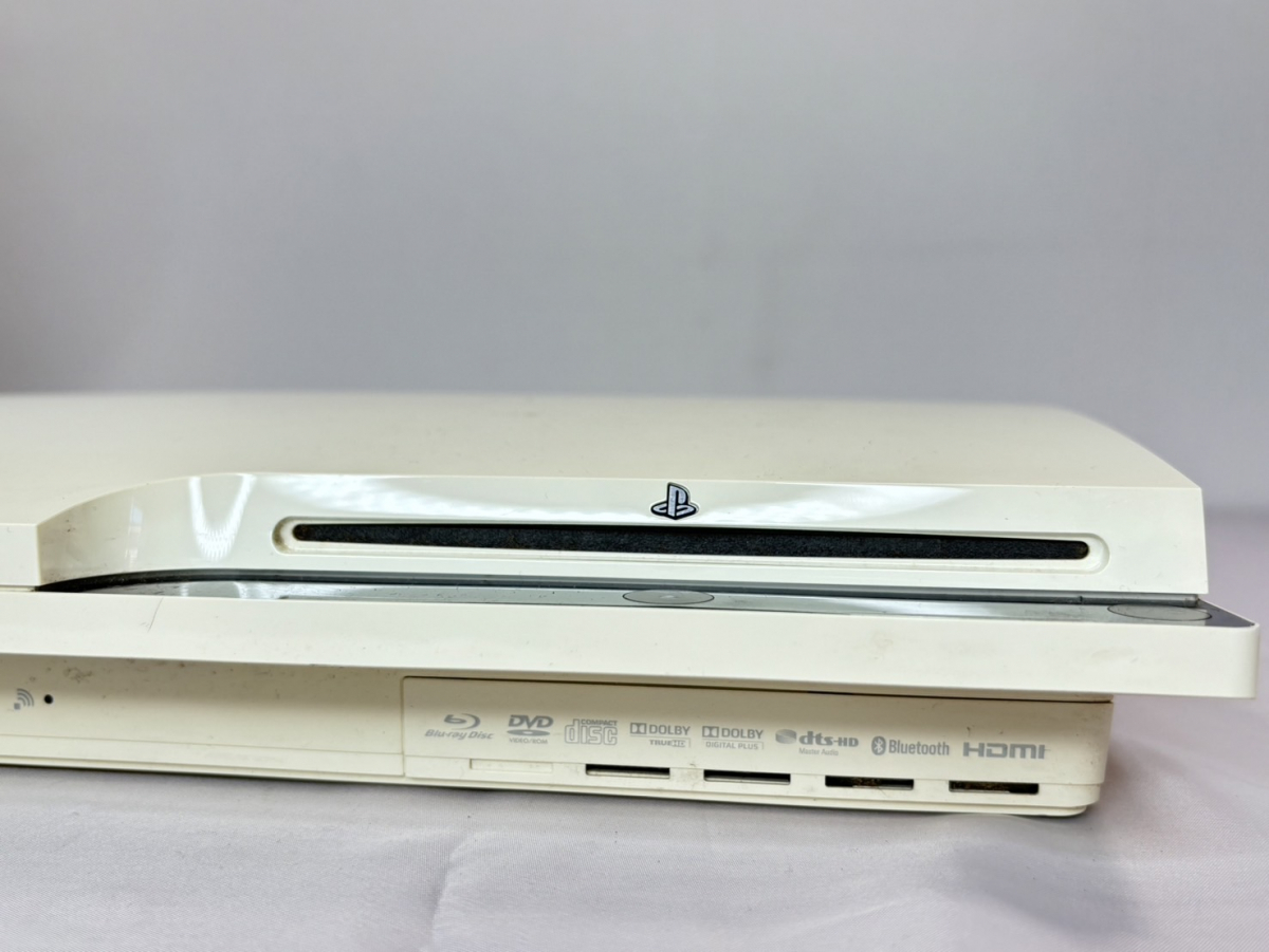 10000-16-SK18-SONY ソニー-PS3 CECH-2500A LW-Classic White 160GB 箱付_画像4