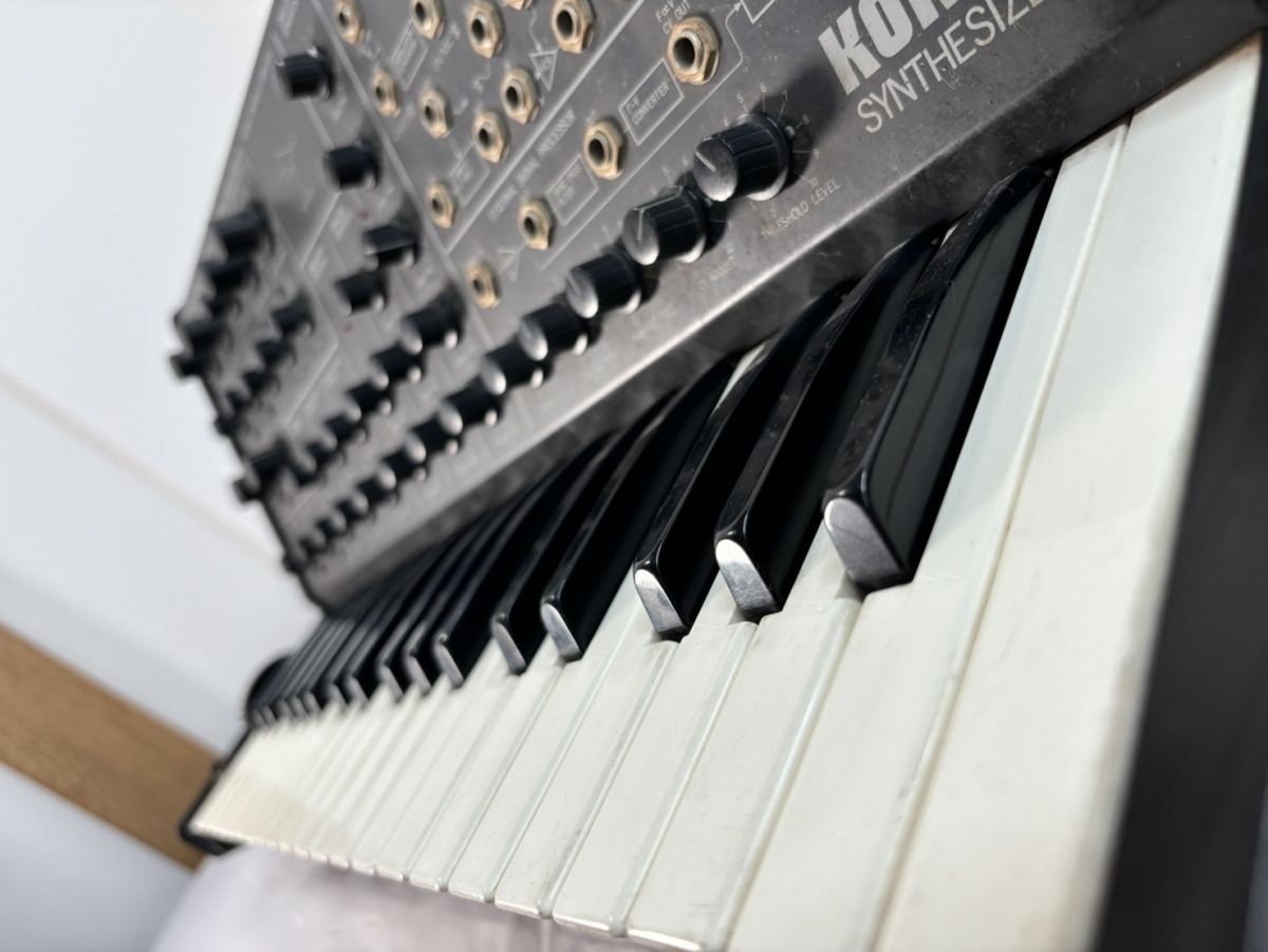 10186-1-MS11-KORG Korg -MS-20 analogue mono fonik synthesizer - electrification operation verification settled 