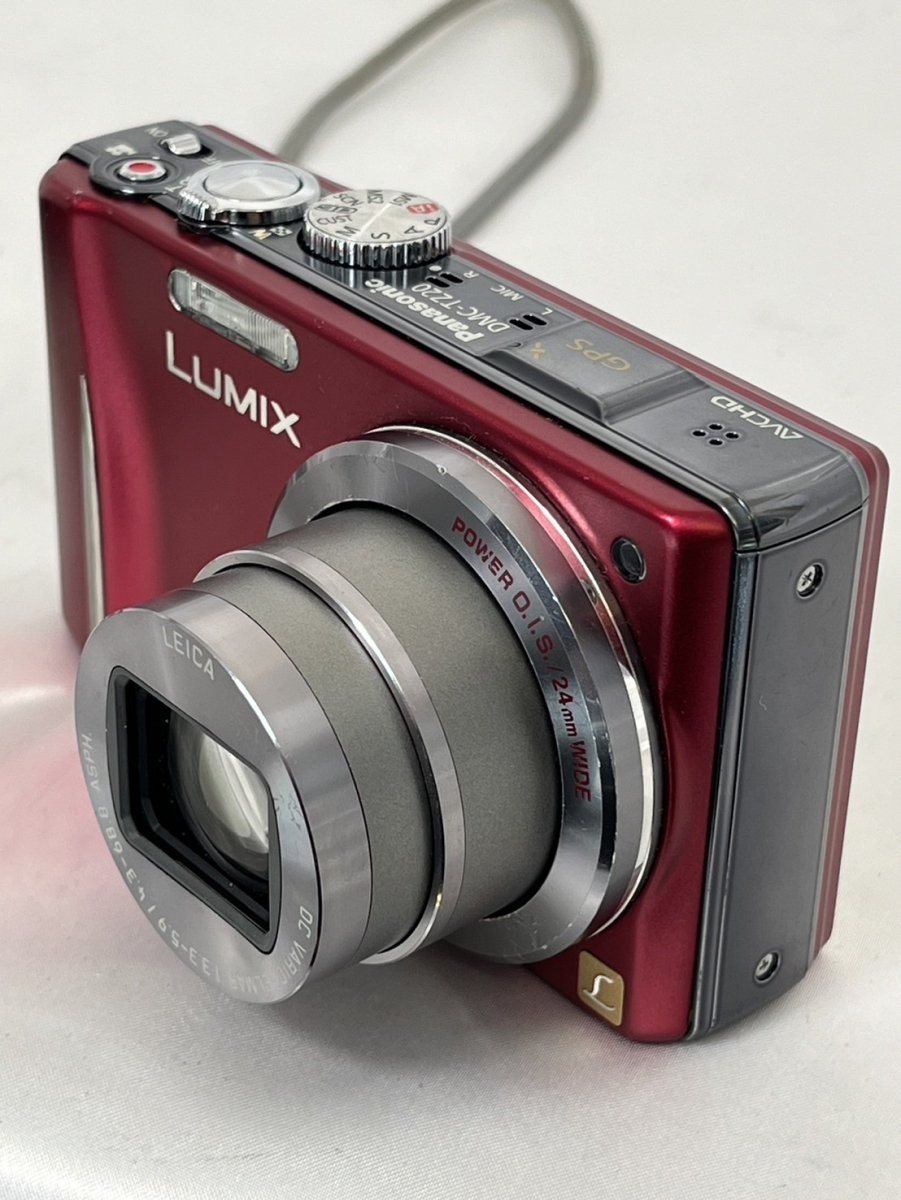 10171-2-MS11-Panasonic　パナソニック-LUMIX DMC-TZ20-デジタルカメラ　充電器、取扱説明書付　通電動作確認済　　_画像4