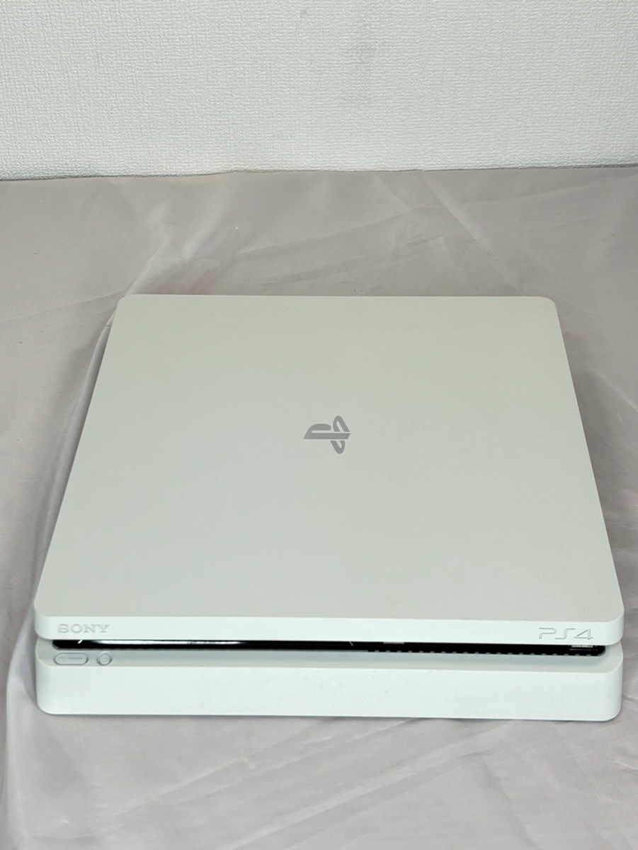 10001-16-SK18-SONY ソニー-PS4 CHU-2200A-500GB Glacier White 通電動作確認済み_画像2