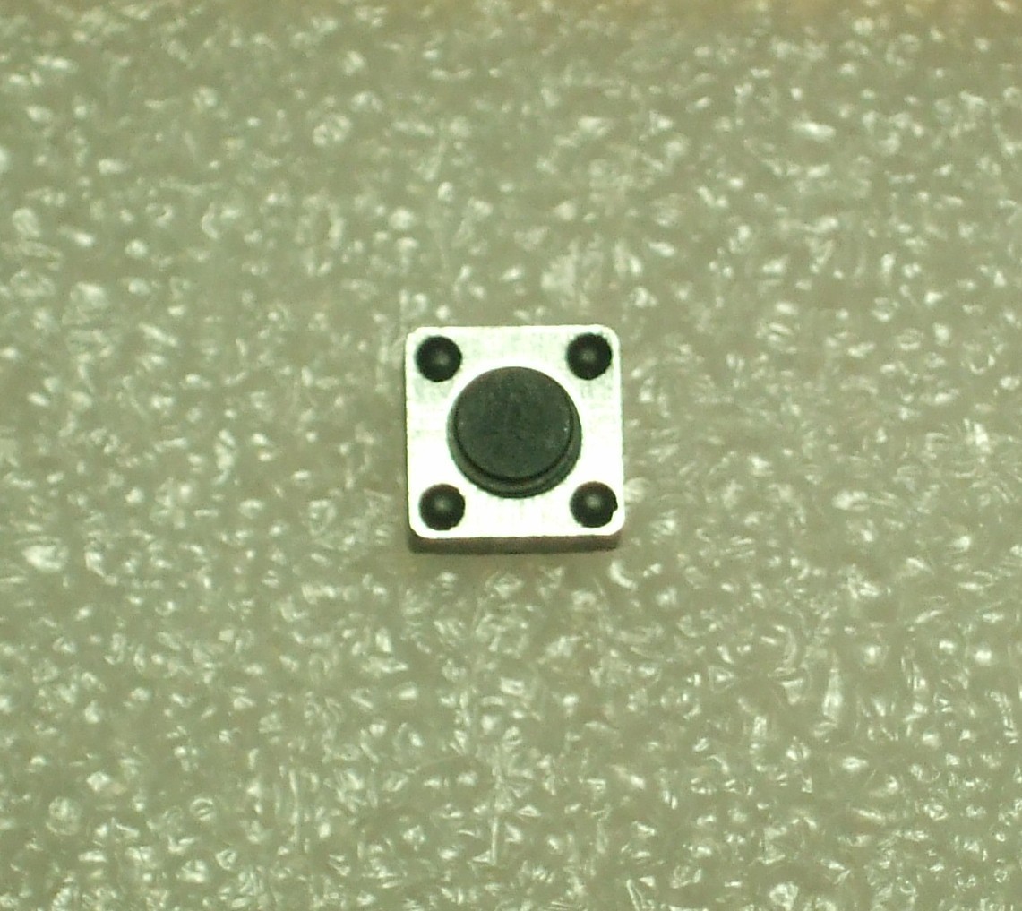 タクトスイッチ２Ｐ　6mm角x高さ4.3mm(6x6x4.3mm)／短脚仕様へ変更　５個セット　　管理-②_短脚へ仕様変更：写真９参照