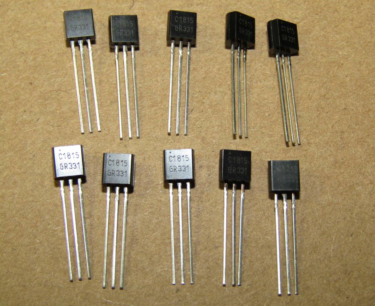 2SC1815-GR NPN transistor ( hFE check :325~395 degree ) 10 piece tube -13D