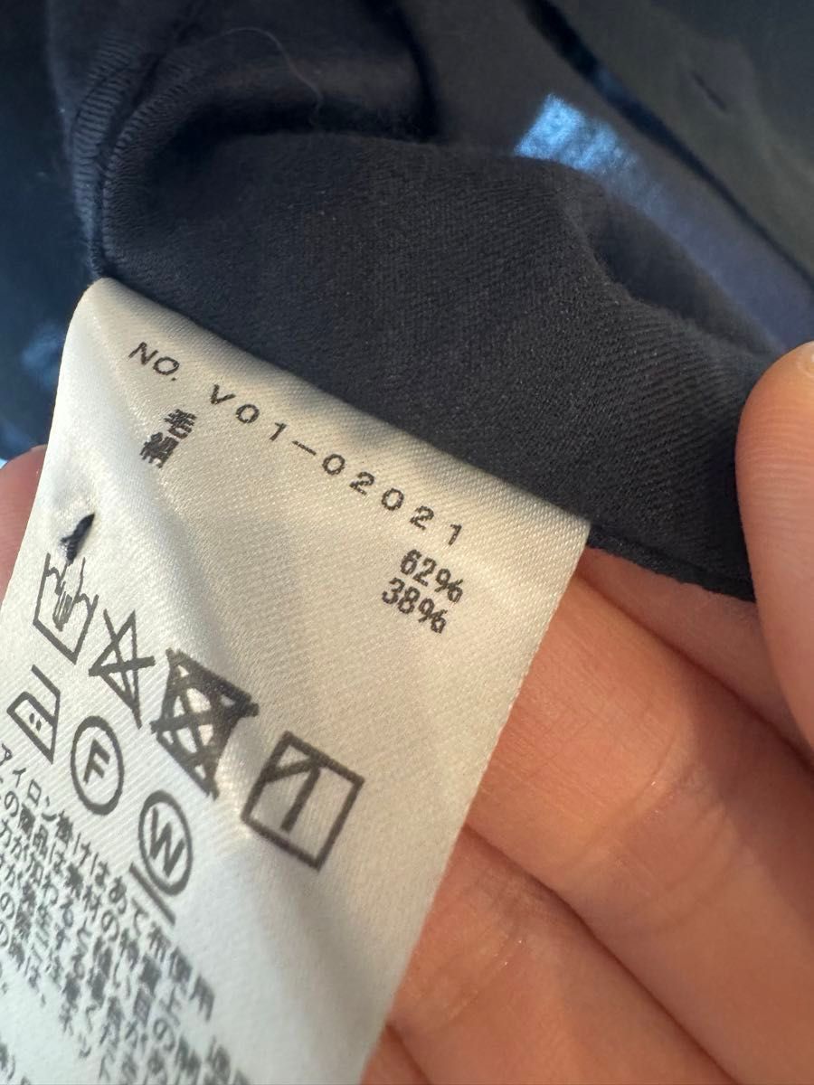 22SS COMOLI ウールシルクオープンカラーシャツ V01 02021 半袖　ハンソデ