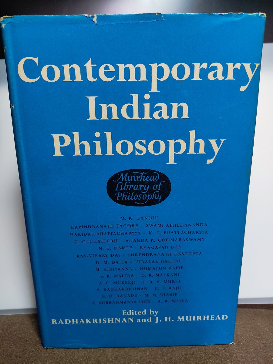 哲学、思想 Radhakrishnan and J. H. Muirhead (ed.) Contemporary Indian Philosophy (George Allen & Unwin, 3rd Edition) - 哲学、思想 哲学、思想 Radhakrishnan and J. H. Muirhead (ed.) Contemporary Indian Philosophy (George Allen & Unwin, 3rd Edition) - 哲学、思想
