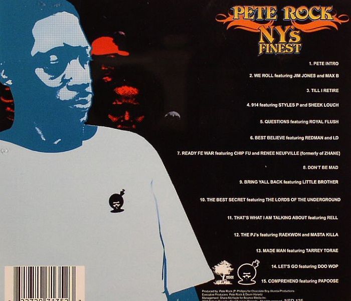 新品未開封 Pete Rock / title: Ny's Finest -CD- 送料無料 (A012)_画像2