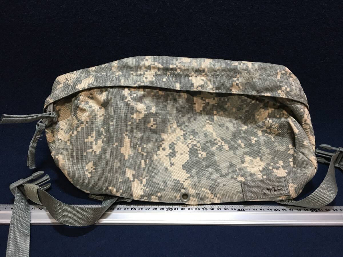 綺麗な中古扱い 米軍物 米軍放出品 アメリカ軍物 迷彩柄 ウエストバッグ ウエストポーチ サバゲー ミリタリー LOT NO 01 MOLLEII 珍品 美品_画像1