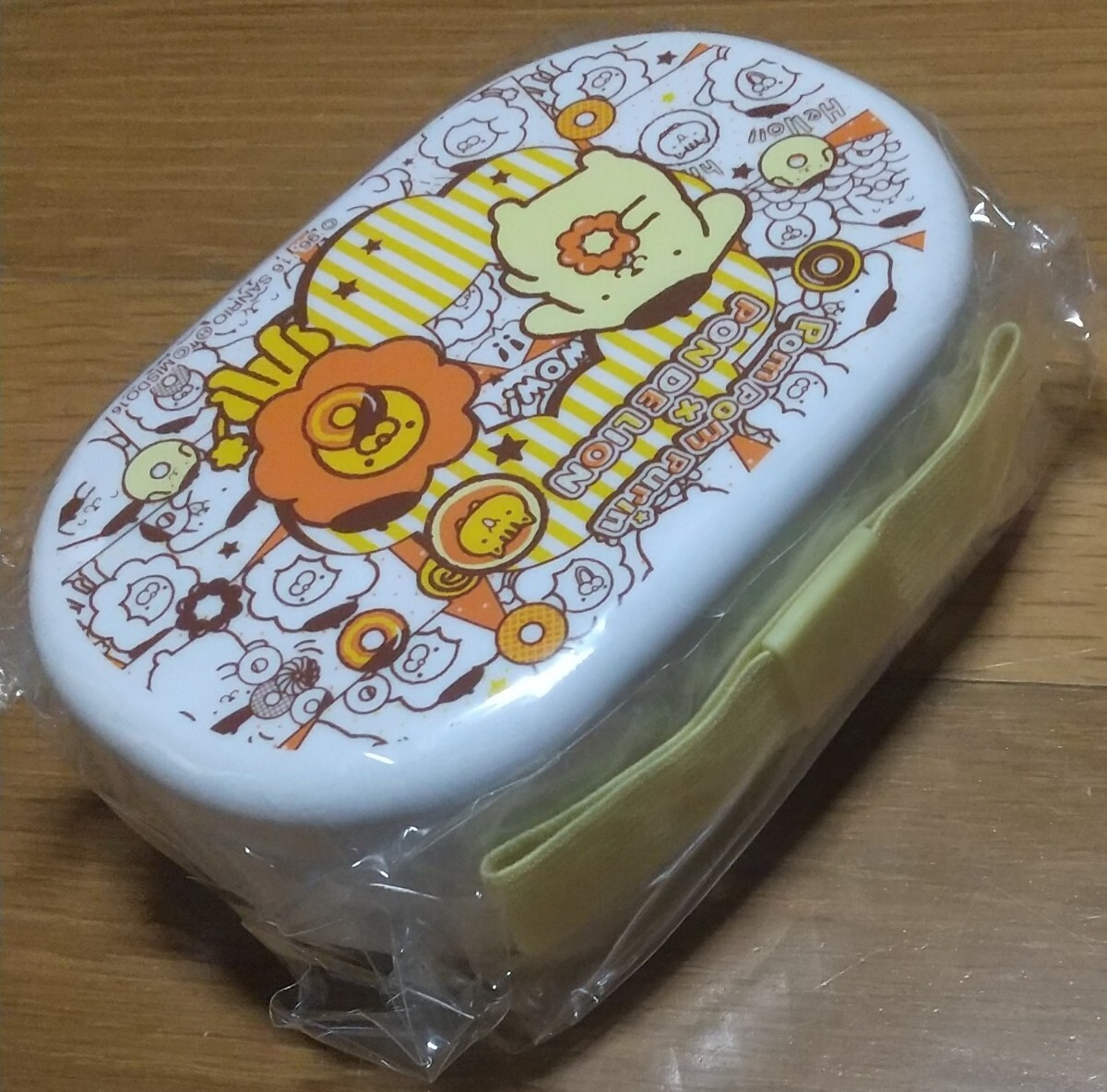  Pom Pom Purin ×ponte лев ланч box комплект * сумка для завтрака коробка для завтрака ремень ланч Cross ошибка do Sanrio сотрудничество 