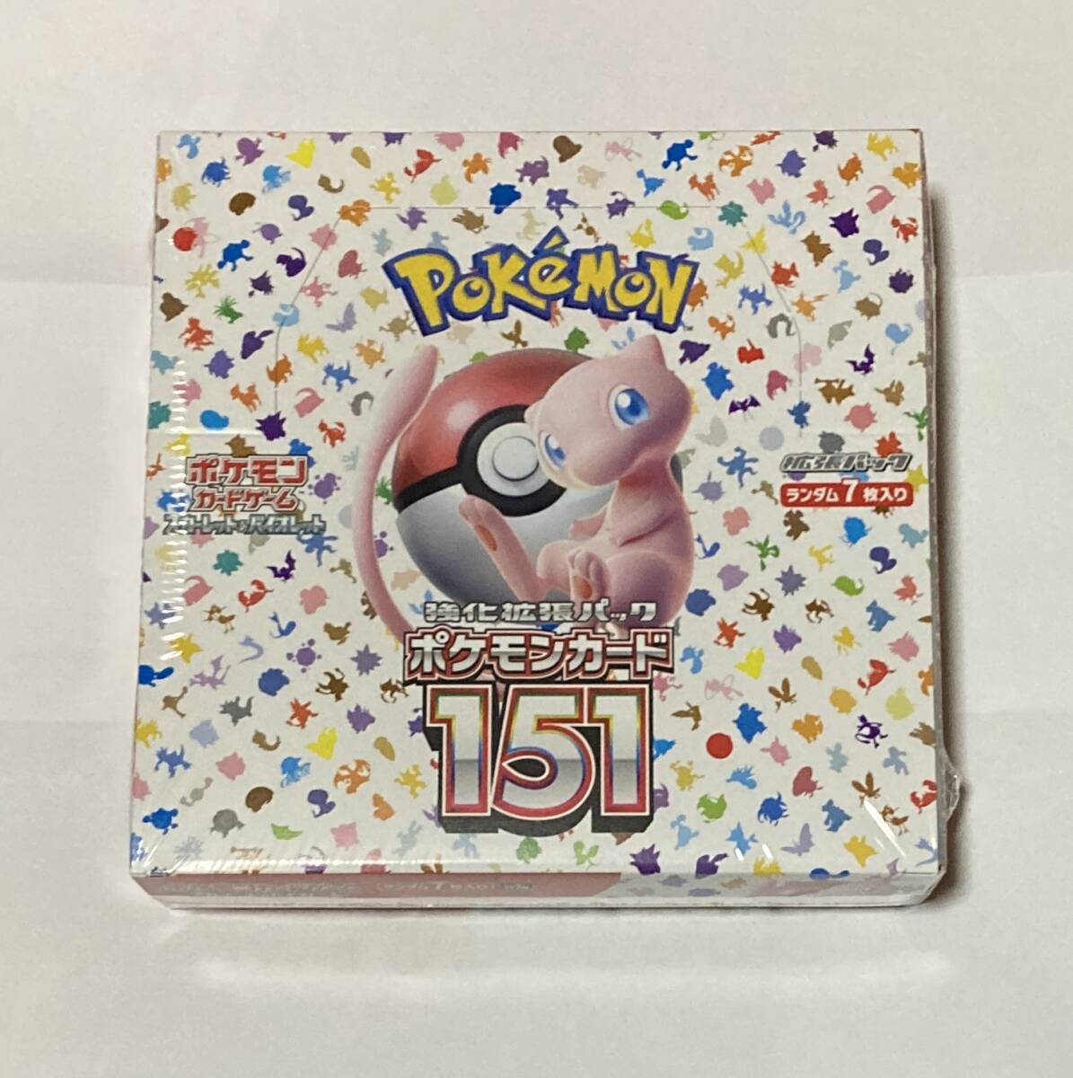 【未開封】151 1BOX シュリンク付き ポケモンカードゲーム 拡張パック ポケカ ボックス スカーレット＆バイオレット pokemon_画像1