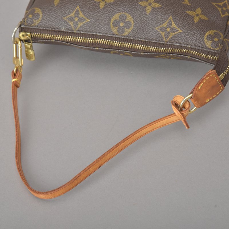 1 иен прекрасный товар Louis Vuitton Mini небольшая сумочка аксессуары sowa-ru17cm аксессуары сумка M58009 монограмма Brown ручная сумочка сумка Md.a