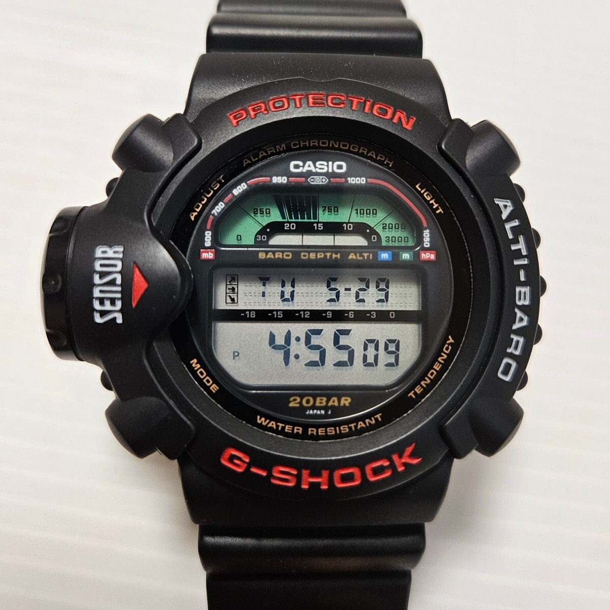 極美品 90s CASIO G-SHOCK DW-6500J-1A 初代スカイフォース 極美品 90s CASIO G-SHOCK DW-6500J-1A 初代スカイフォース
