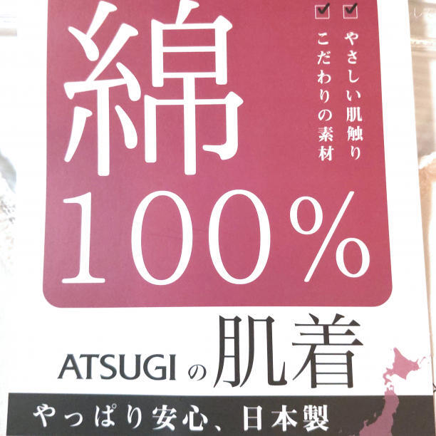 Atsugi 前開きブラジャー フロントボタン 日本製 綿100% 3L_画像5