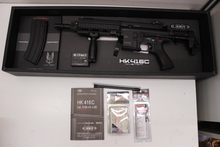 0 Tokyo Marui HK416C custom [ operation guarantee exhibition ] next generation electric gun MARUI
