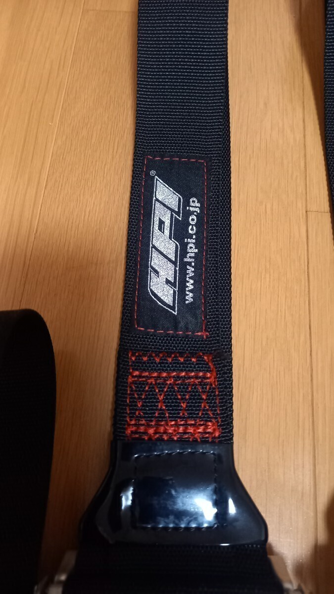 HPI racing Harness HPI FIA standard official recognition 5 point type full Harness seat belt * black red stitch Turn buckle beautiful goods selling out 