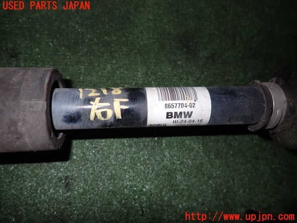 2UPJ-12184010]BMW X1(HS15)F48 右フロントドライブシャフト 中古_画像4