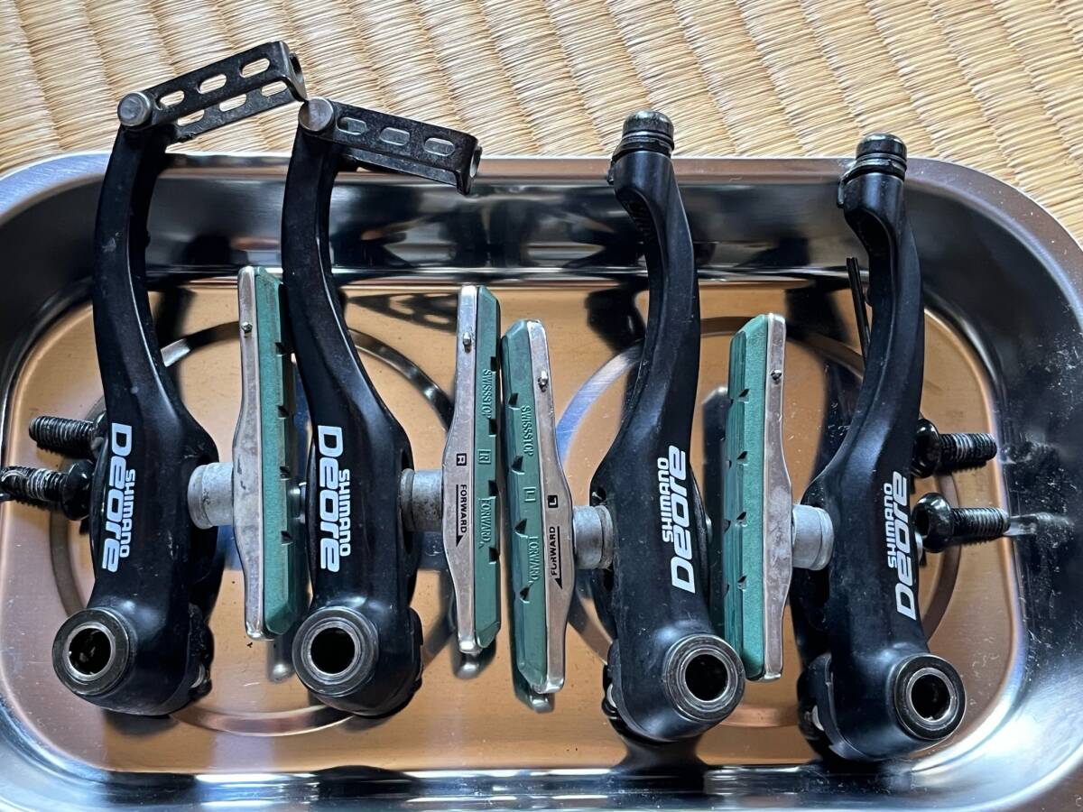 DEORE Vブレーキ（シュー別体式） BR-M510/ブラック/1台分/前後セット　SHIMANO (シマノ)_画像7