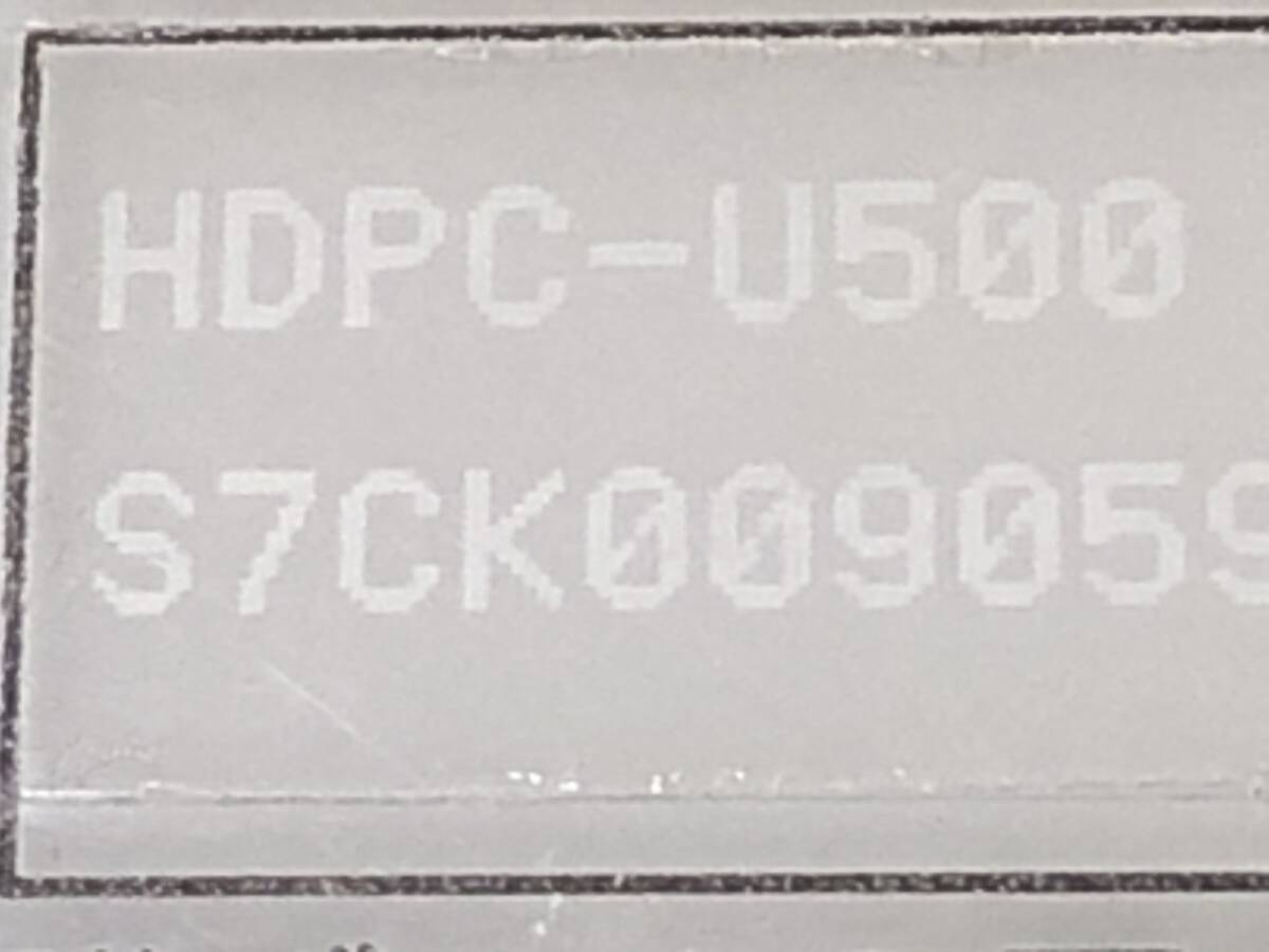 動作品 外付けハードディスク IODATA HDPC-U500 500GB HDD パソコン データ保存用に使用_画像8