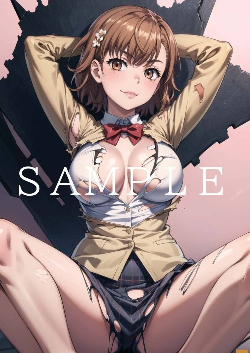 No30354 とある科学の超電磁砲 御坂美琴 同人ポスター 同人 ポスター 美女 アニメ_画像1