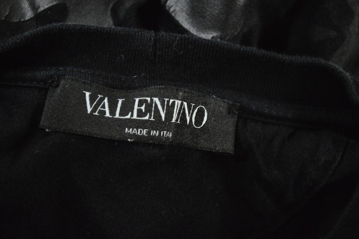 VALENTINO ヴァレンティノ 2017SS スターカモフラージュ スタッズ Tシャツ 定価10万円 K_画像2