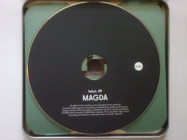 即決□MIX-CD / Fabric 49 mixed by Magda□Cristian Vogel・・Hercules & Love Affair・Luciano□2,500円以上の落札で送料無料!!_画像3