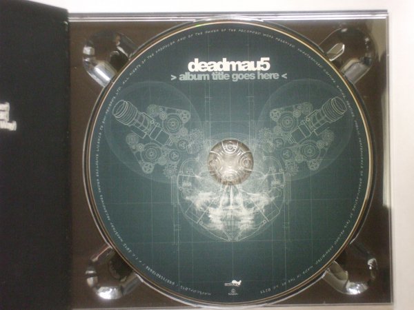 即決○Deadmau5 / Album Title Goes Here○EDM・Cypress Hill○2,500円以上の落札で送料無料!!_画像3