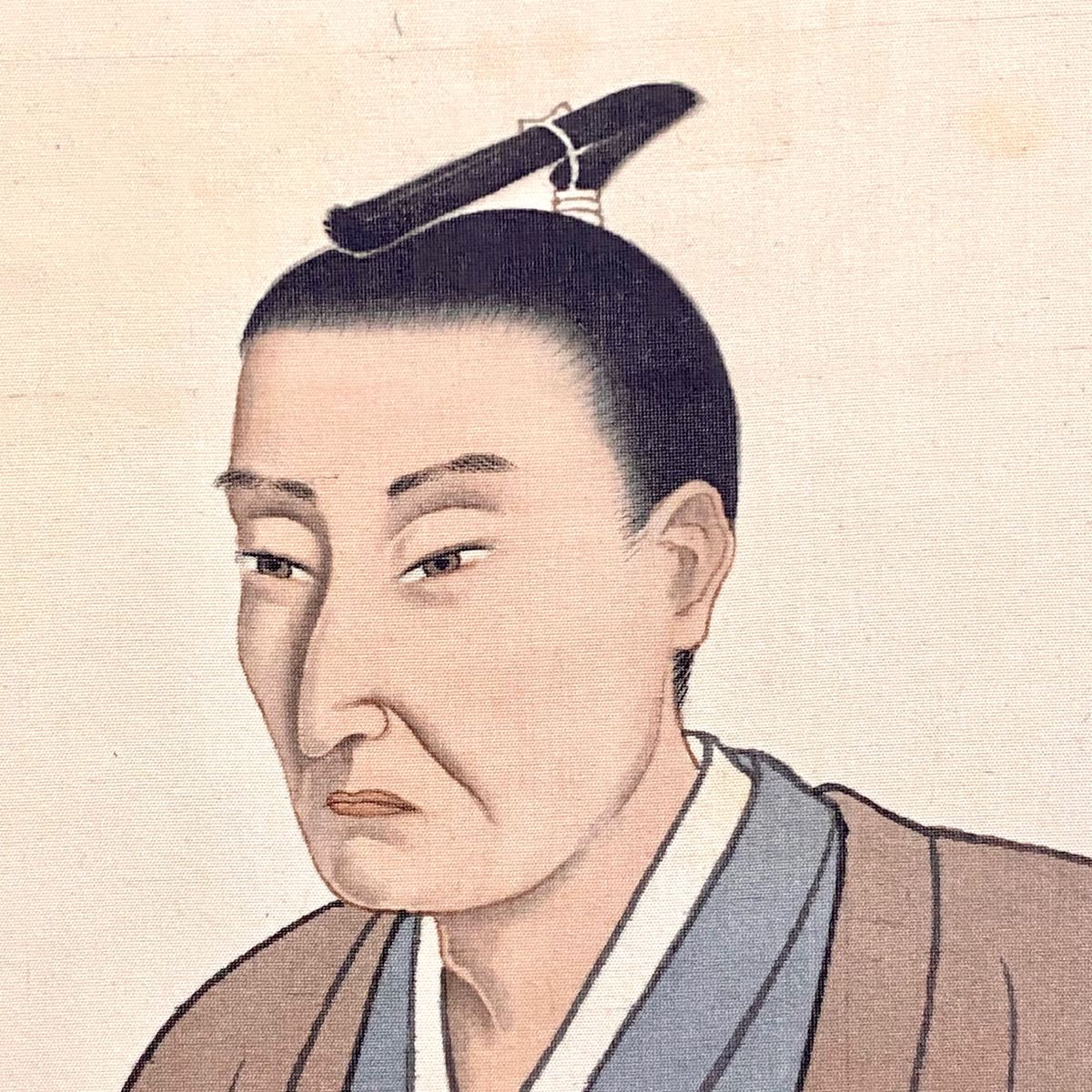 真筆】日本画 『吉田松陰』肖像 掛軸 明治維新 高杉晋作 伊藤 真筆】日本画 『吉田松陰』肖像 掛軸 明治維新 高杉晋作 伊藤