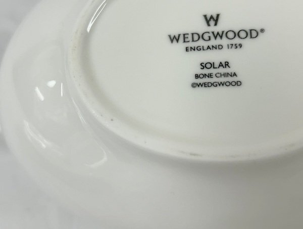 ◎【WEDGWOOD/ウェッジウッド】ティーポット ホワイト 白 SOLAR ソーラー 美品/kb3223_画像6